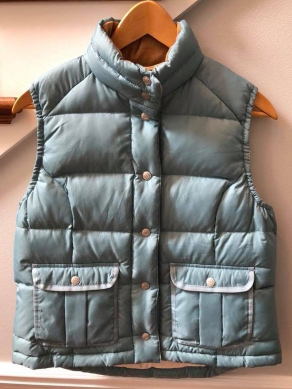 Ralph Lauren Polo Jeans Co. Light Blue Puffer Vest